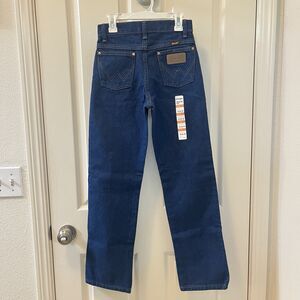 Wrangler Boy's Cowboy Cut Original Fit Jeans Indigo 1013MWZBP Size 12 SLIM